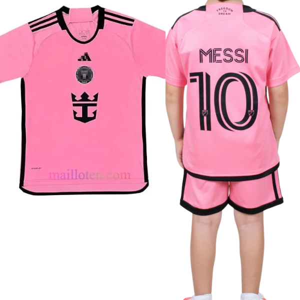 Messi Inter Miami Home kids Kit 2024/2025