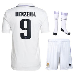 Buy 2022-2023 Real Madrid Training Jersey (Purple) - Kids (BENZEMA 9)